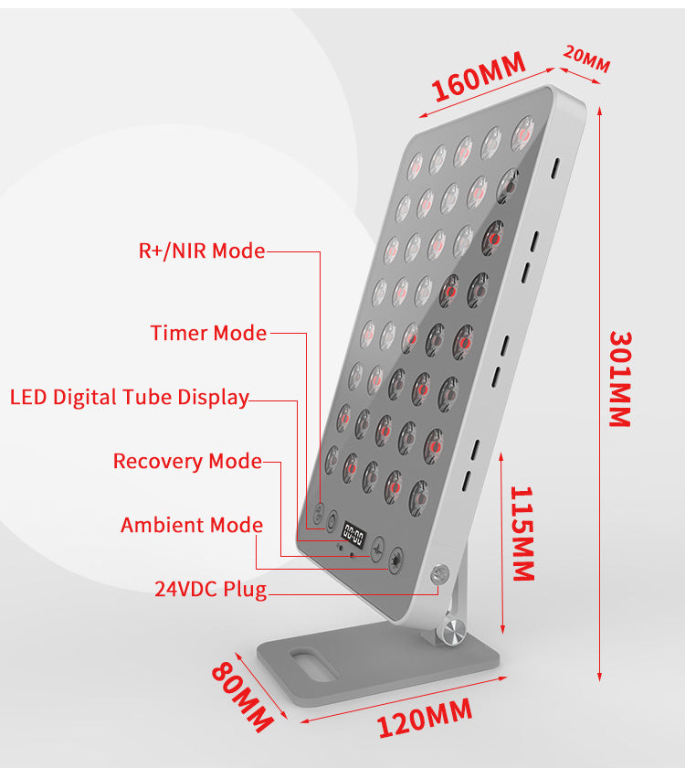 40W Adjustment 660nm 850nm Facial Care