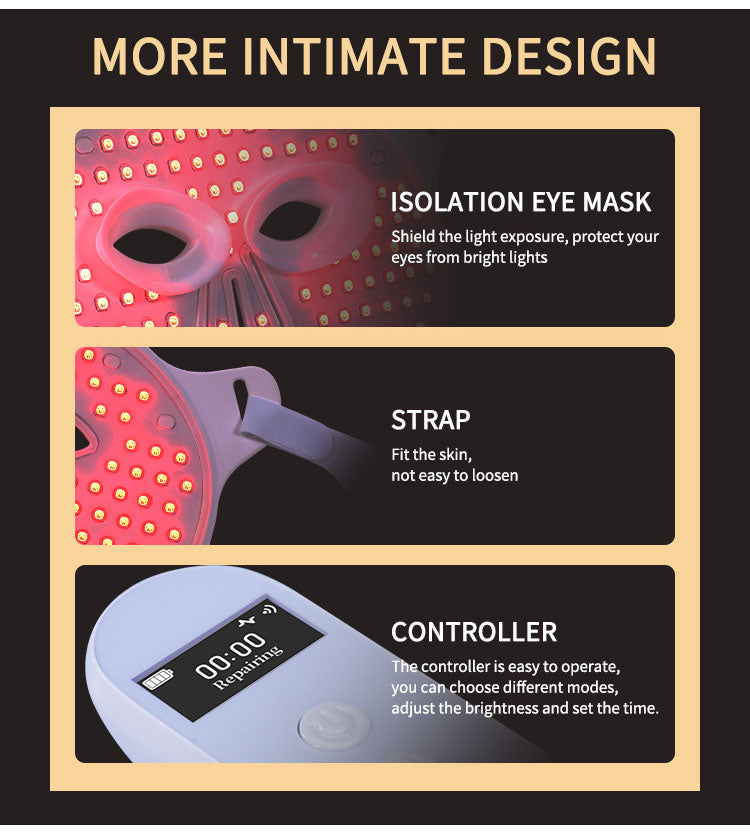 Red Light Skin Therapy LED Mask