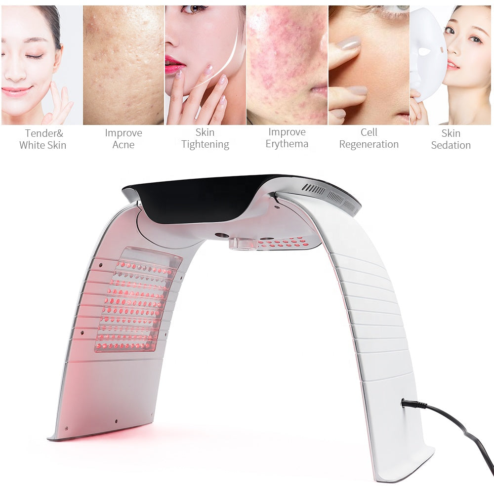 7 Colors LED Facial Neck Body Massager