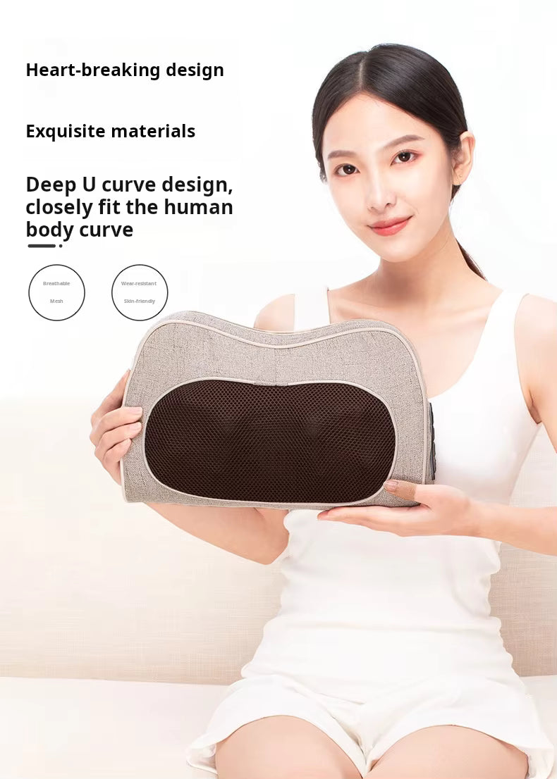 Kneading Neck Back Massager Pillow