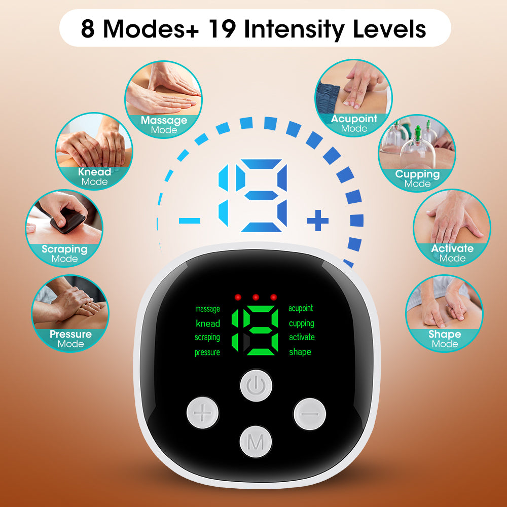 Cordless Electric Heating Massager