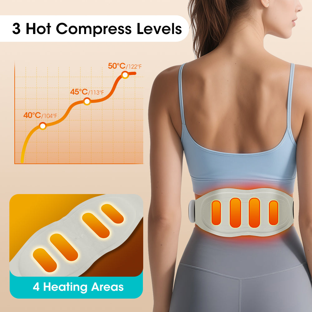 Cordless Electric Heating Massager