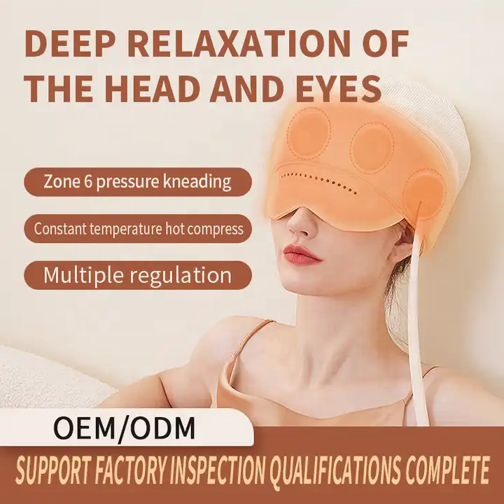 Vibrating Helmet Head Scalp Massager