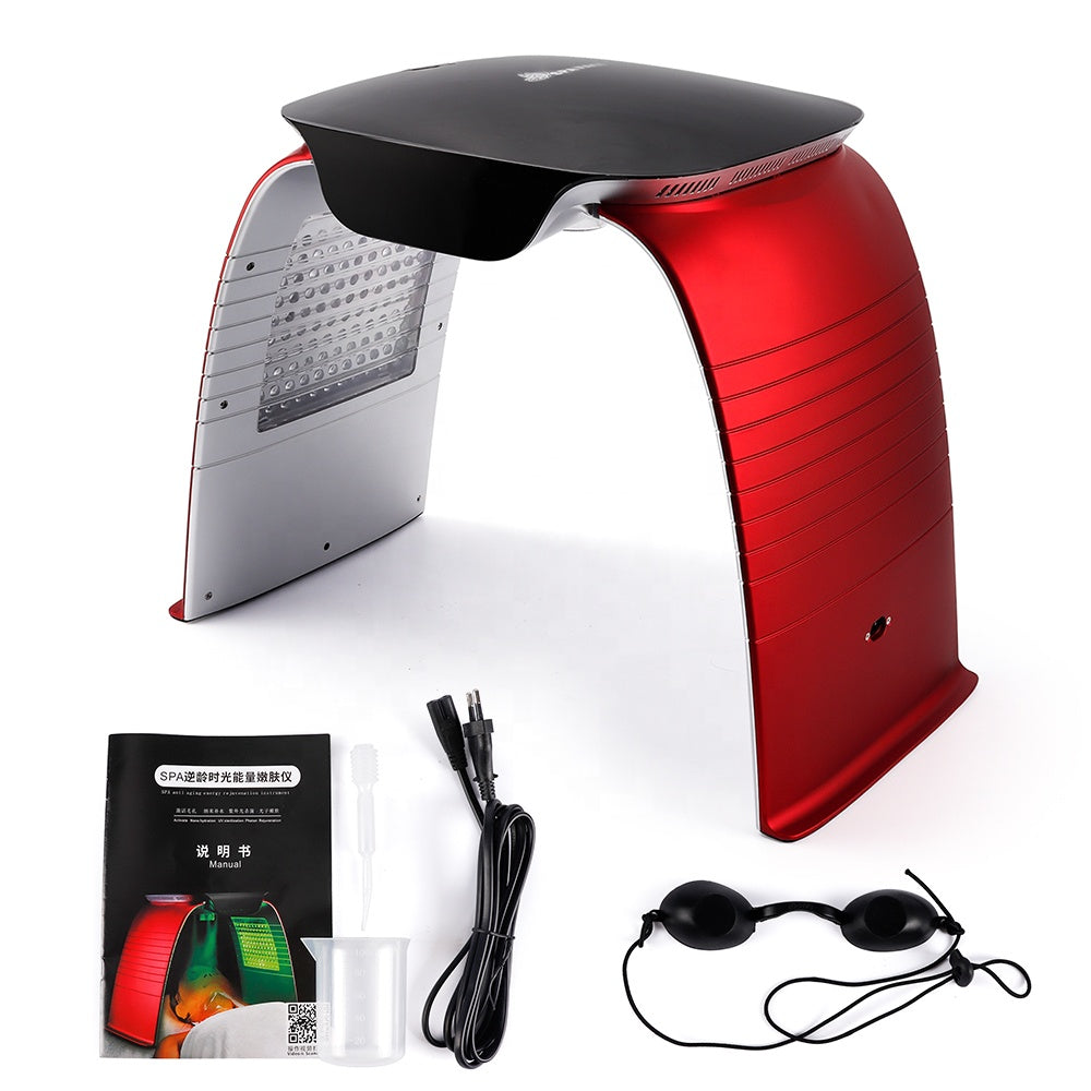 7 Colors LED Facial Neck Body Massager