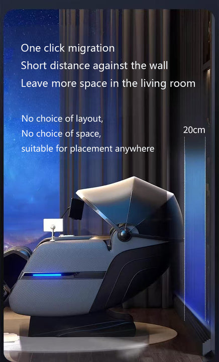 VCT-B5S Luxury 3D Massage Chair with Thai Stretching, Calf Roller Massage, Air Ion Purification & One-Touch Elderly Mode