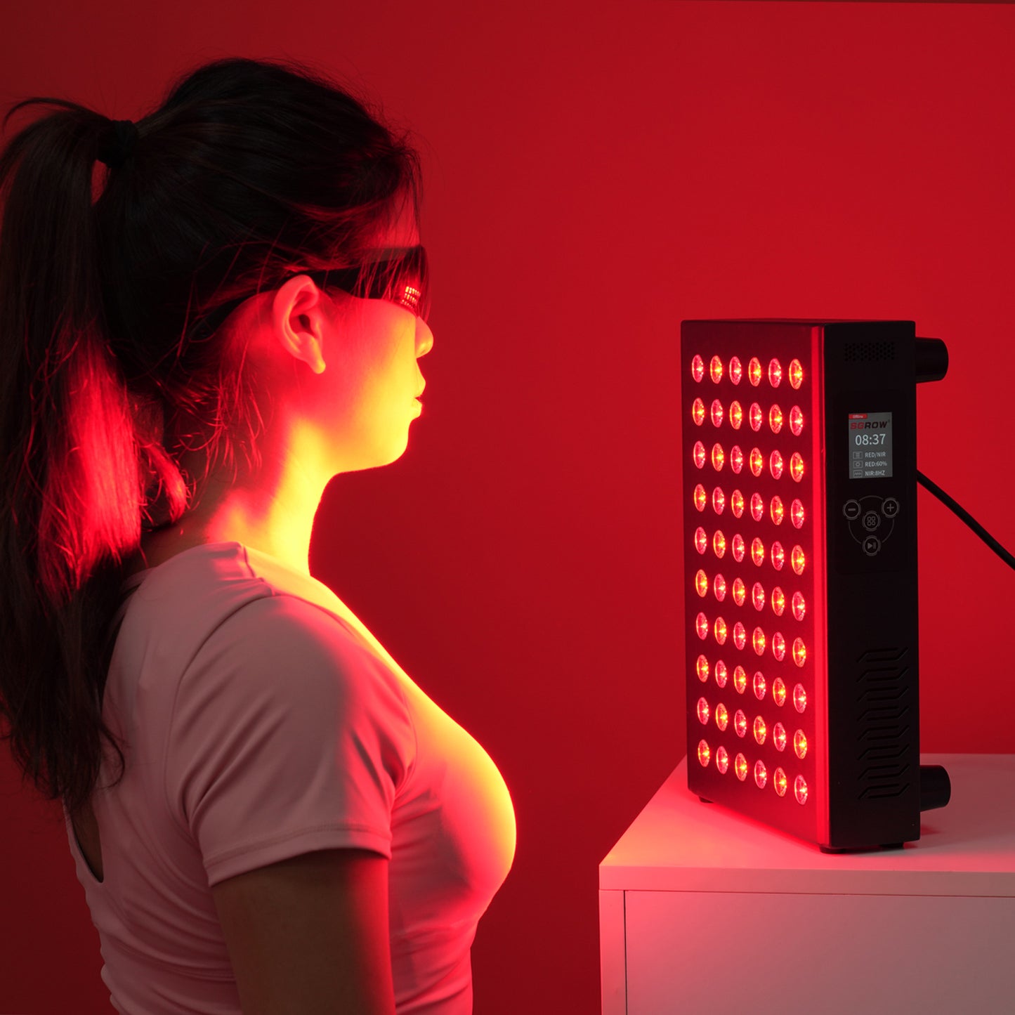 Sgrow Sports Portable 300W Red Light Therapy Panel