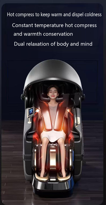 VCT-B5S Luxury 3D Massage Chair with Thai Stretching, Calf Roller Massage, Air Ion Purification & One-Touch Elderly Mode