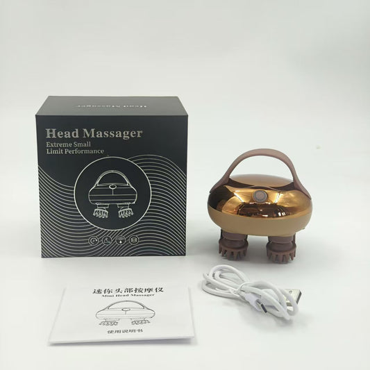 8 Silicone Claws Rechargeable Head Massager
