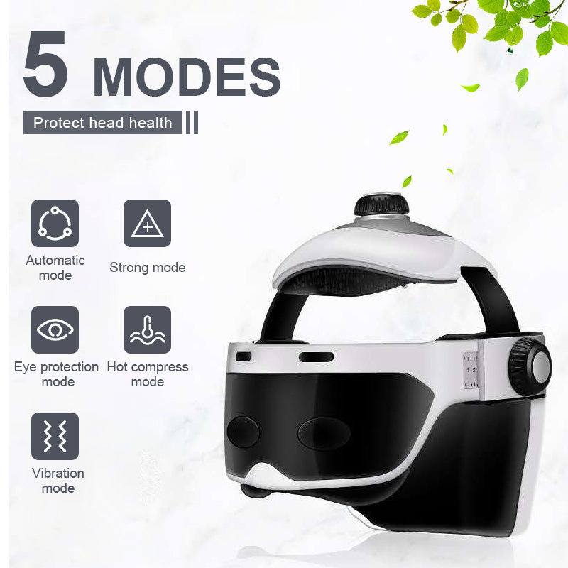 2-in-1 Digital Temple Head and Eyes Massager