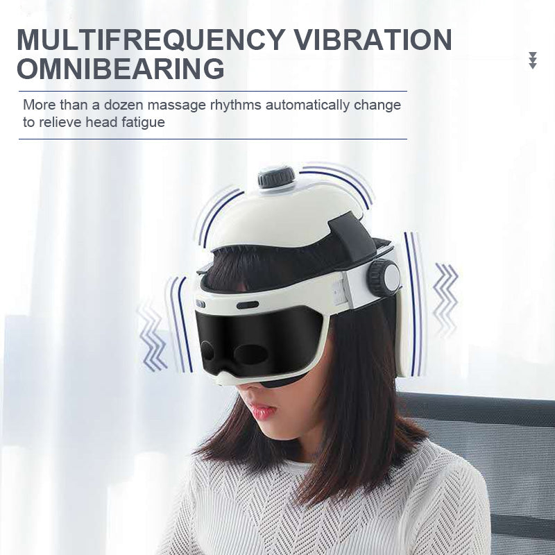 2-in-1 Digital Temple Head and Eyes Massager