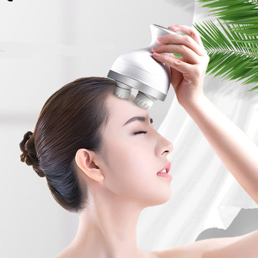 Rotating Kneading Portable Head Massager