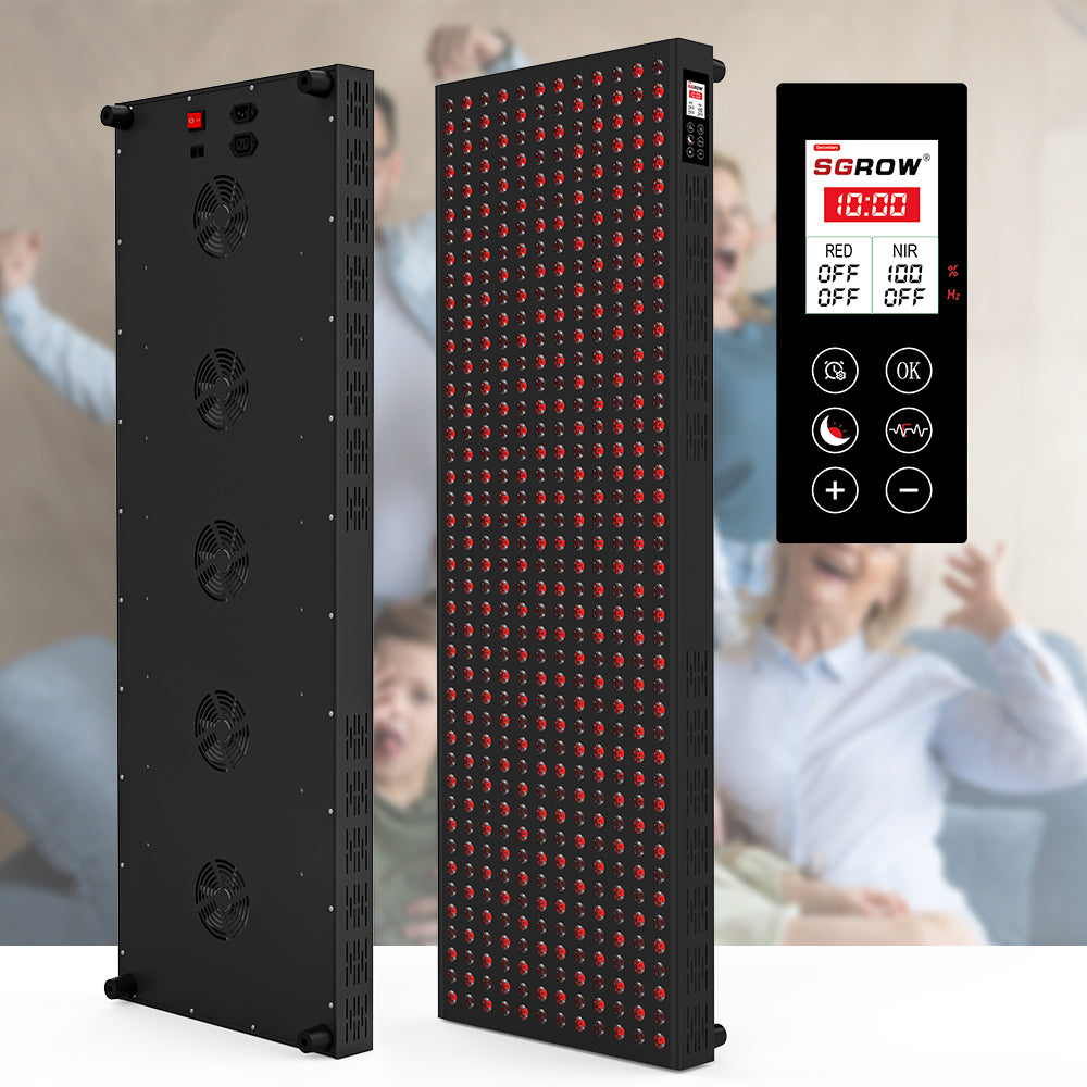 Sgrow Full Body 2400W Red Light Therapy Panel