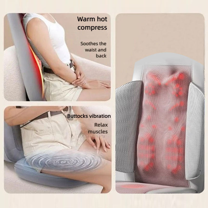 Multi Functional Heating Massage Cushion